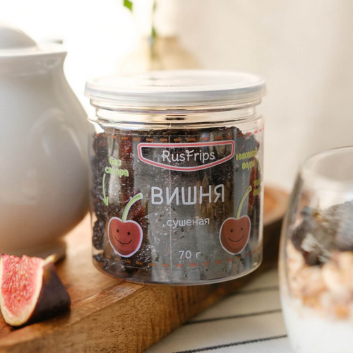 Сушеная вишня без косточек, 70г